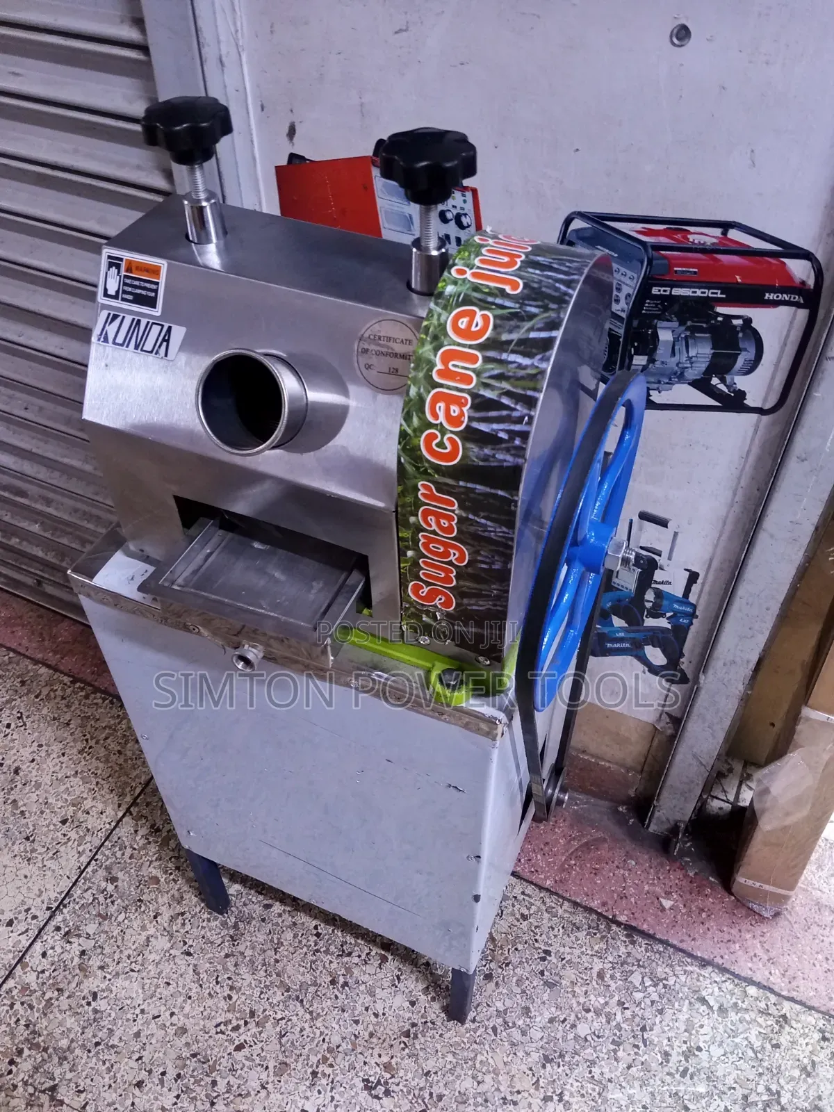 KUNDA Heavy-Duty Commercial Sugarcane Juicer / Extraction Machine,*