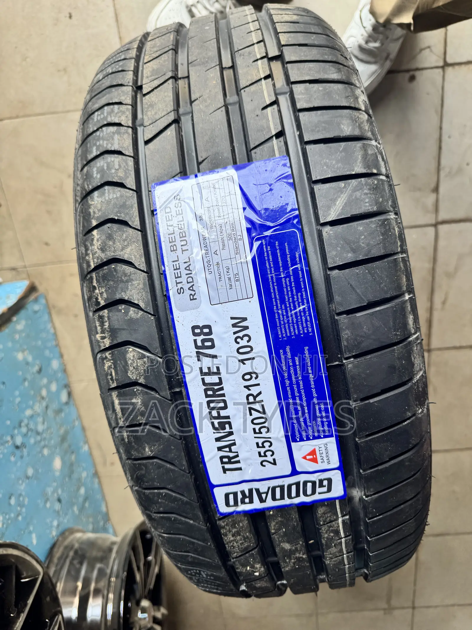 255/50r19 Goddard