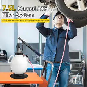 7.5L Manual Transmission Fluid Pump, Gearbox Filler With ATF Adapters