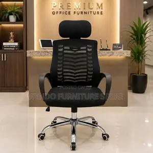 Office Chairs; Headrest Supportive Mesh Recliner Chairs
