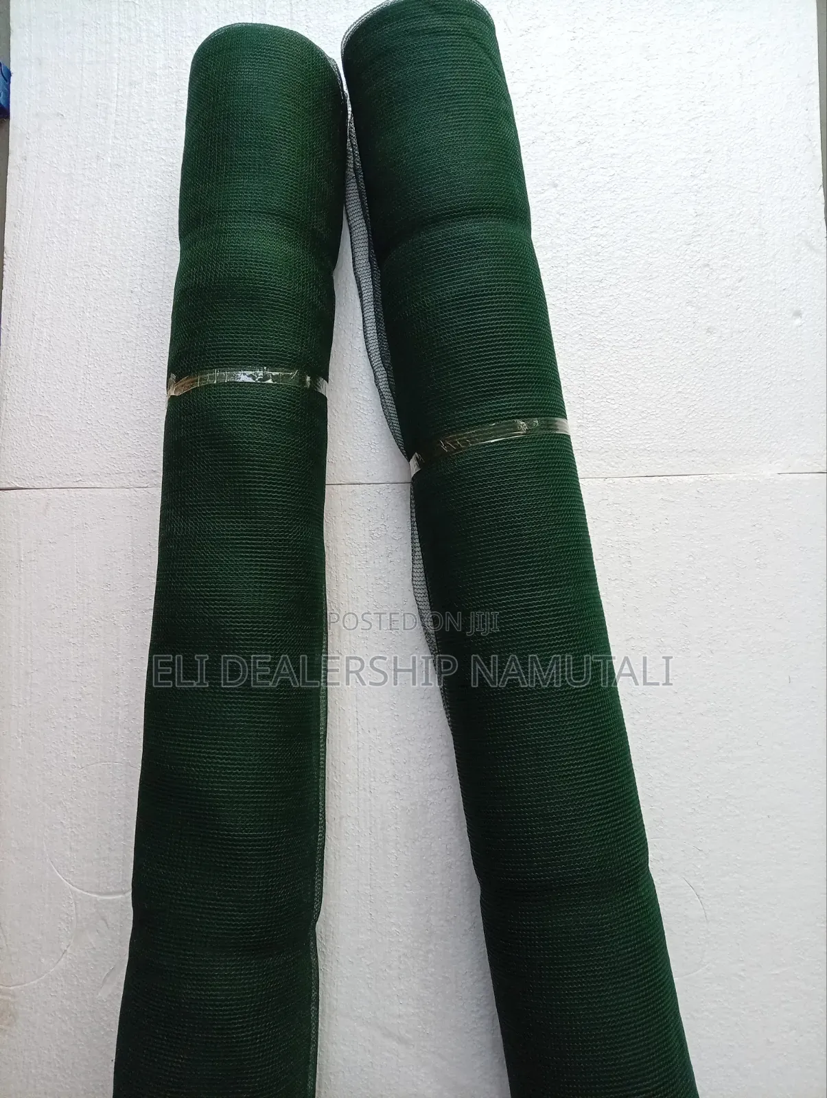 Dark Green Construction Safety Net – Durable Building Site Protection