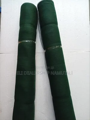 Dark Green Construction Safety Net – Durable Building Site Protection