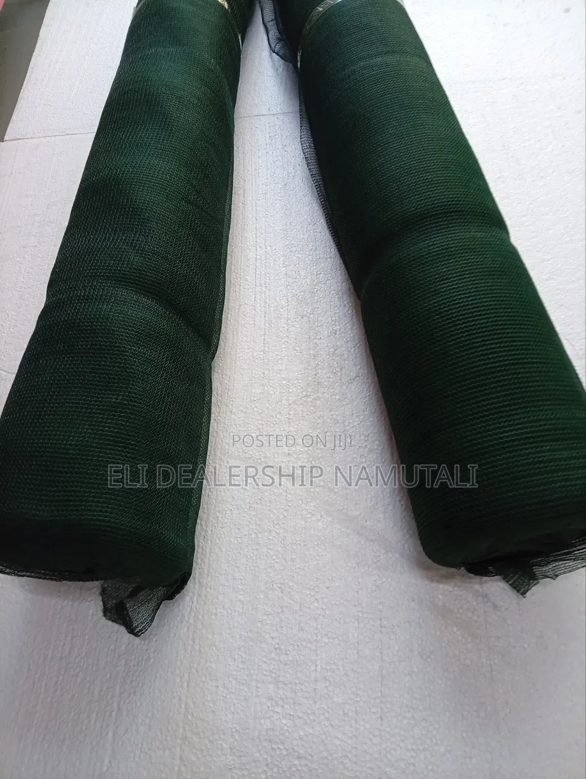 Dark Green Construction Safety Net – Durable Building Site Protection