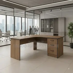 Office Desk; 140CM Home Tables in Curved Figure