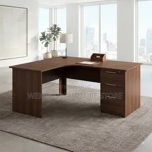 Office Desk; 140CM Home Tables in Curved Figure
