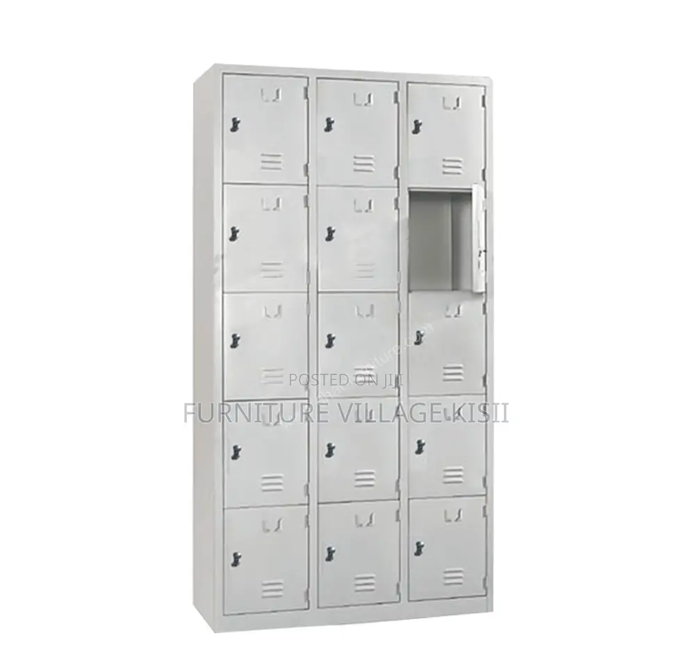 Locker:15-Door Lock Locker Cabinet