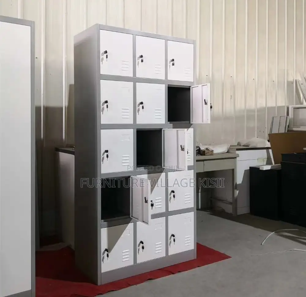 Locker:15-Door Lock Locker Cabinet