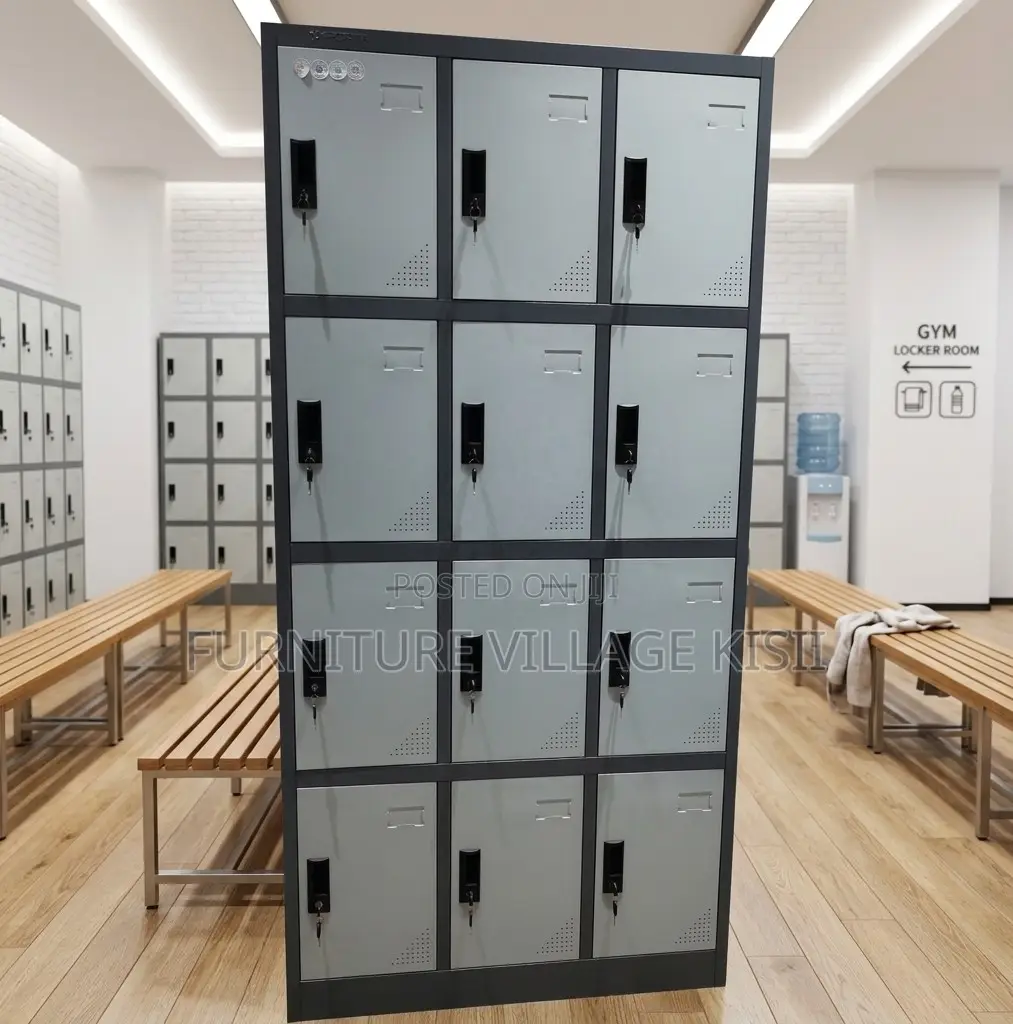 Locker:15-Door Lock Locker Cabinet