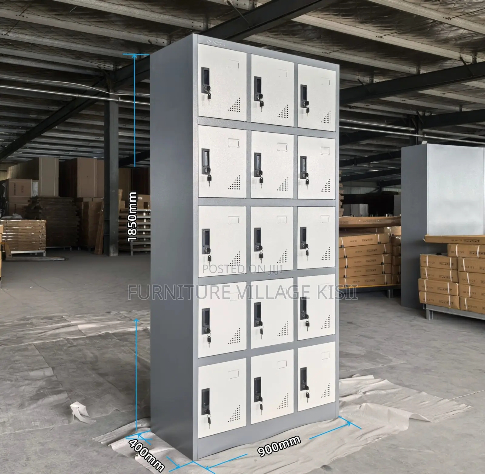 Locker:15-Door Lock Locker Cabinet