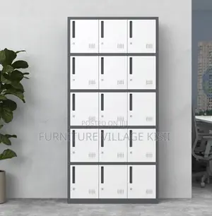 Locker:15-Door Lock Locker Cabinet