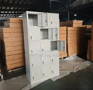 Locker:15-Door Lock Locker Cabinet