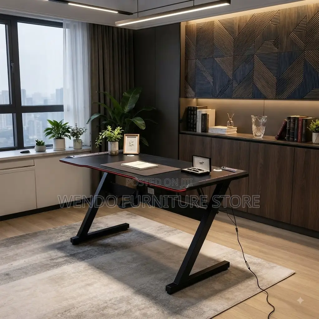 Office Desk; Home Office Gaming Tables With RGB