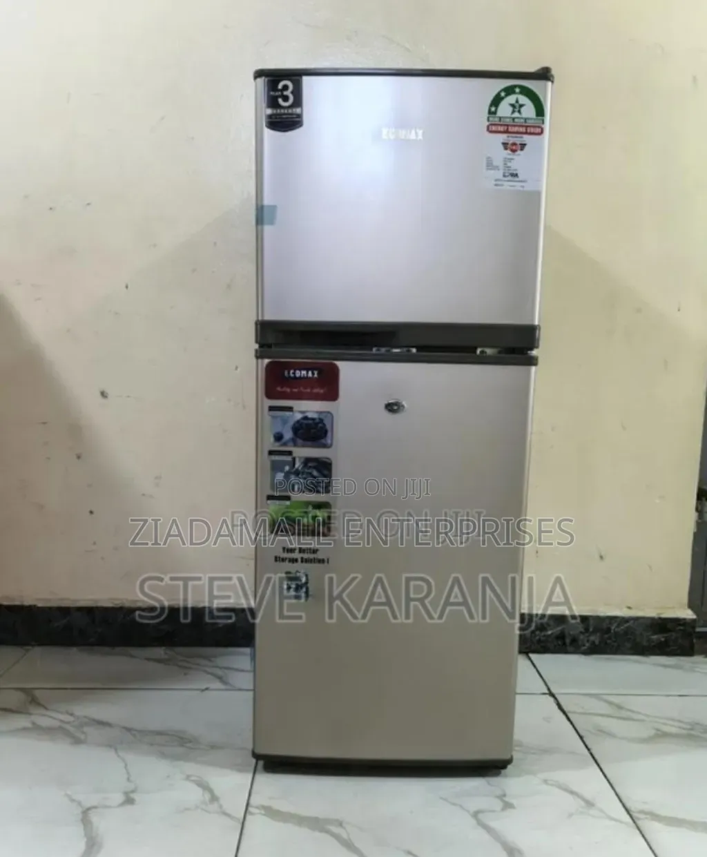 Two Doors New Ecomax 118L Fridge