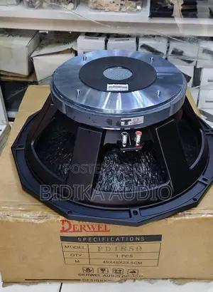 Brand New Derwel PD1850 18" Naked Speaker Subwoofer (Boxed)