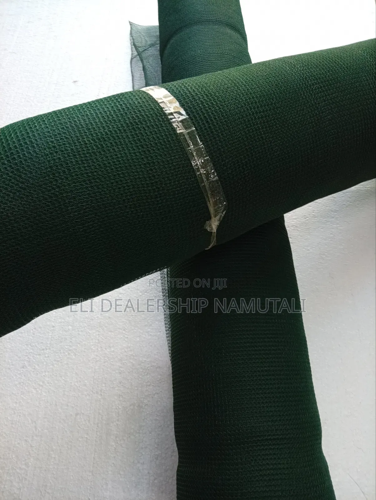 Dark Green Safety Netting – Construction Scaffolding Protection