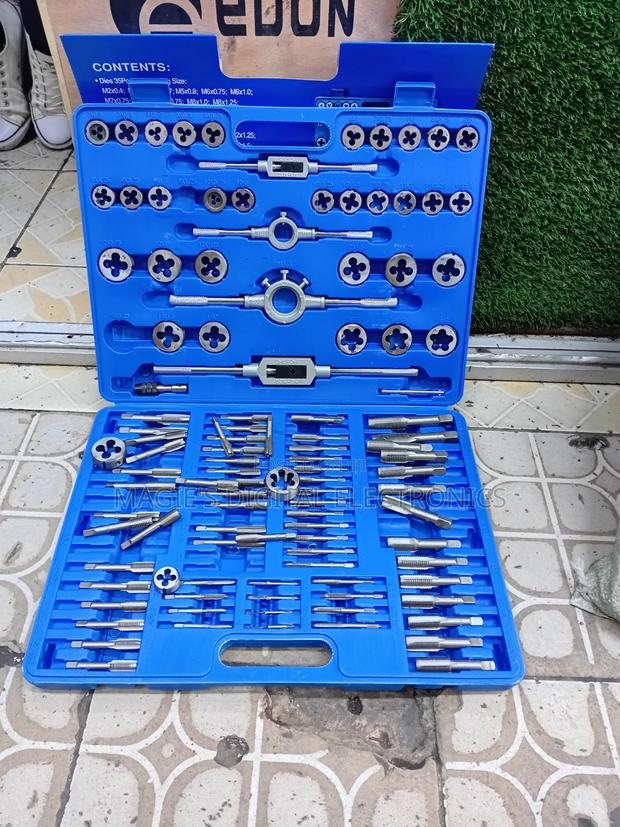 Top Guarantee 110pcs Tap and Die Set