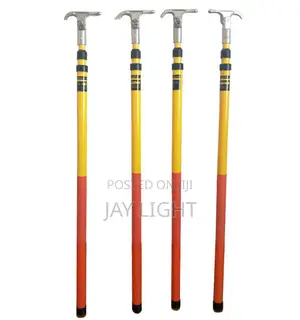 Telescopic Rod Insulated High Voltage Hot Stick 8mtrs