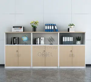 Office Credenza : 6-Door Credenza for Office Documents Files