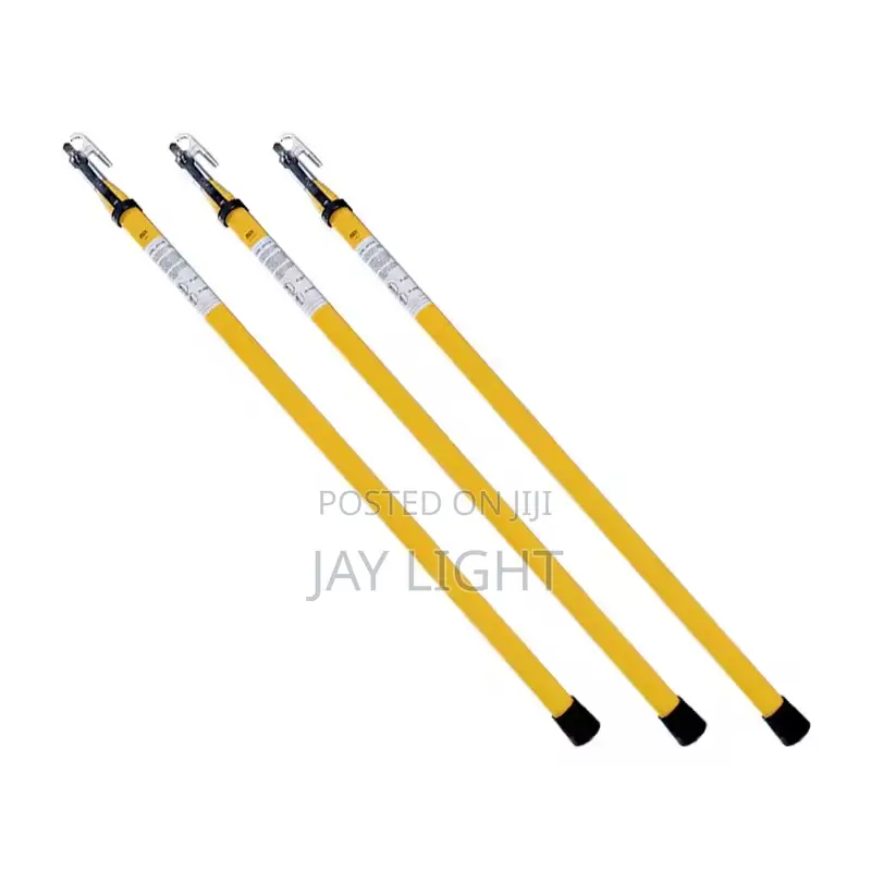 Telescopic Rod Insulated High Voltage Hot Stick 8mtrs