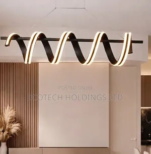 Modern Wave Led Pendant Chandalier