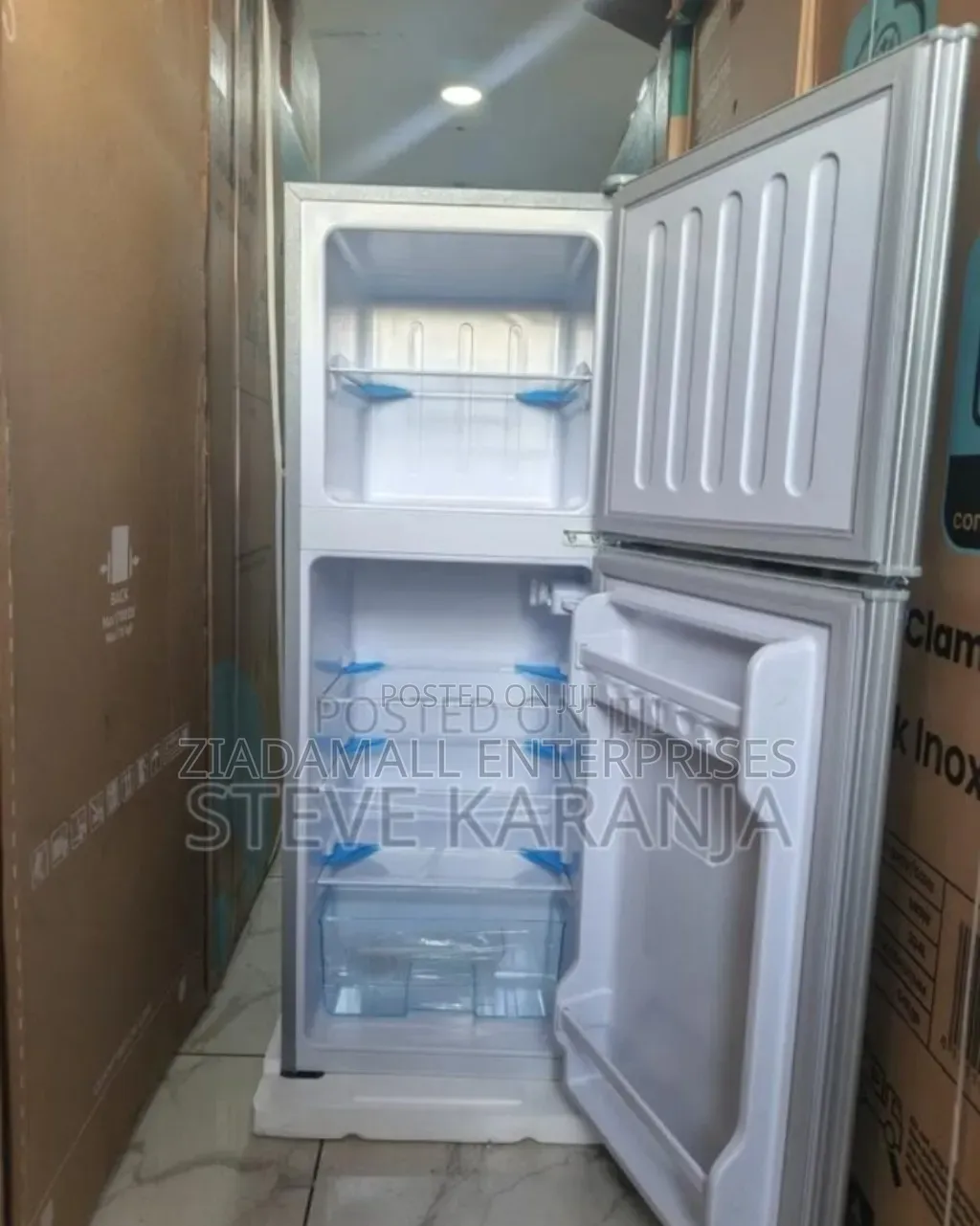 With Top Freezers. New Nunix 138L Fridge