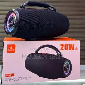 Kisonli 20W Portable Bluetooth Speaker – Powerful Bass