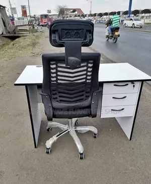Office Manager Desk and Chair Set