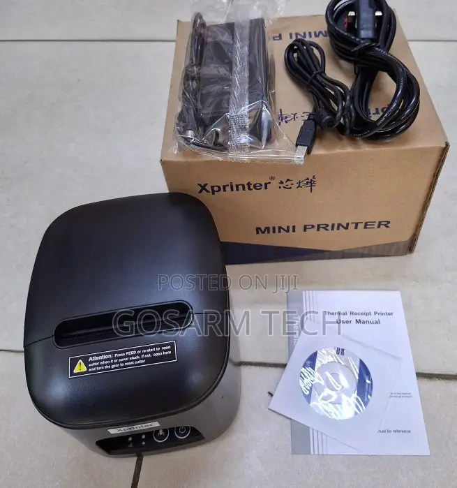 Reliable Xprinter 80mm Thermal Printer USB Connection