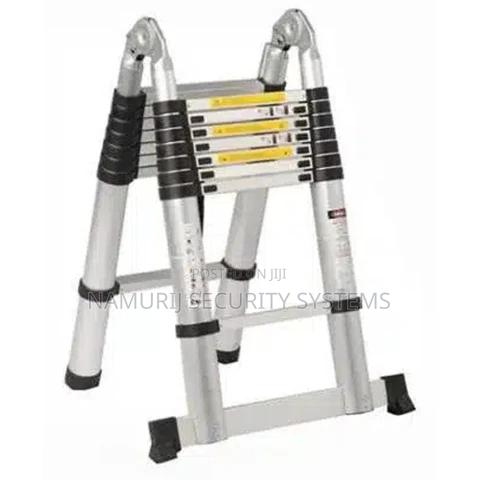 Double Telescopic Ladders 2.8m + 2.8m (5.6 Meters Long)