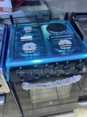 With Electric Oven Euroken 3+1 Standing Cooker. Bigg