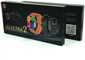 Ultra 2 Smartwatch With 3 Pairs of Strap_black