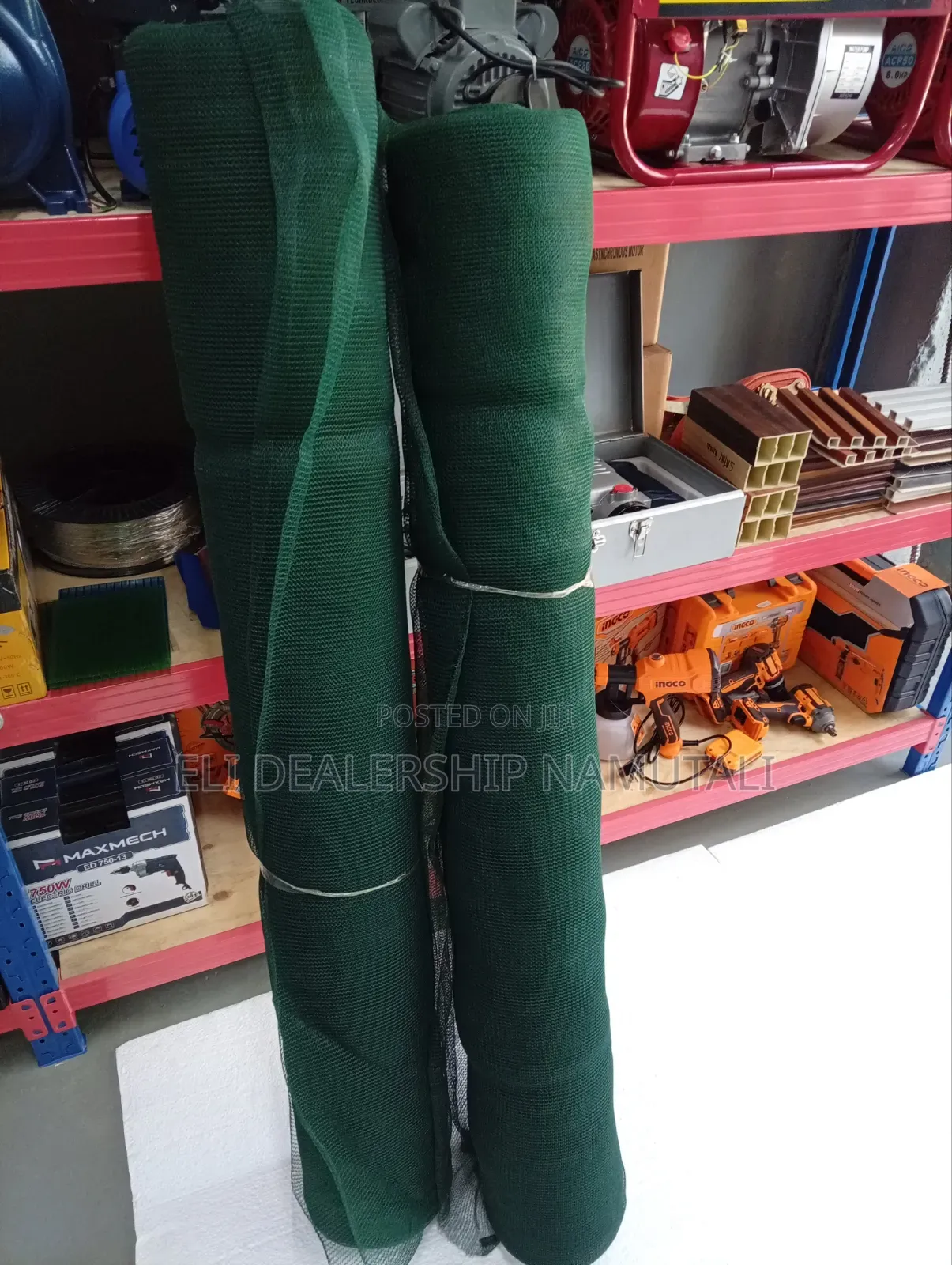 Green Construction Netting – Scaffolding, Fencing Site Screening