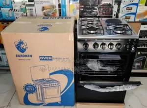 Size 50by55. Euroken 3+1 Standing Cooker. Restocked