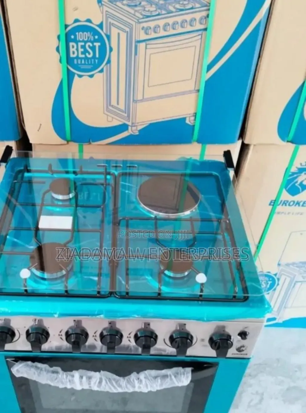 Digital Euroken 3+1 Standing Cooker. Automatic Ignition. Electric Oven