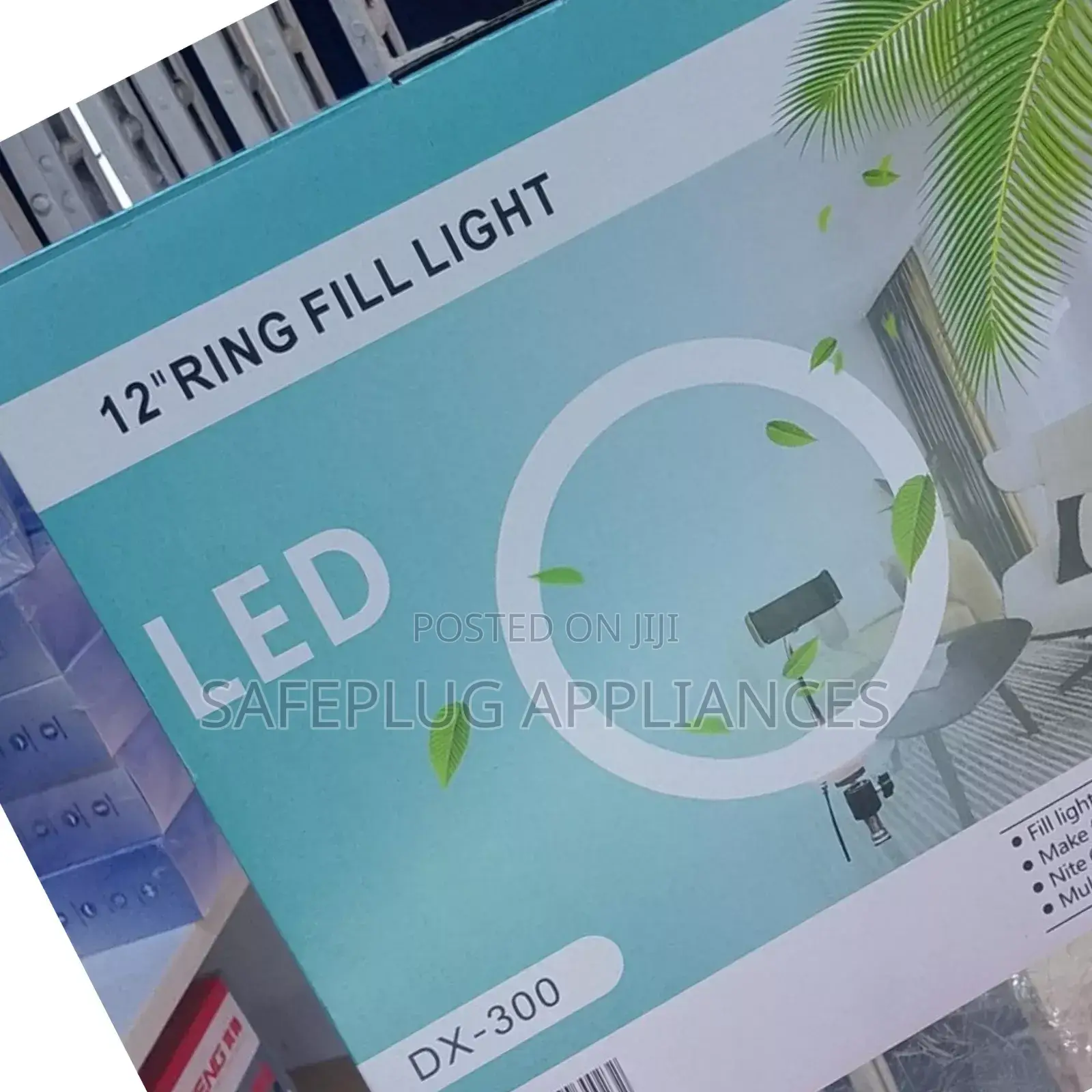 12-Inch Ring Fill Light With Stand