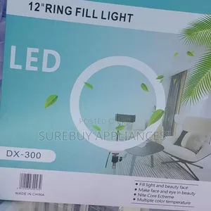 12-Inch Ring Fill Light With Stand