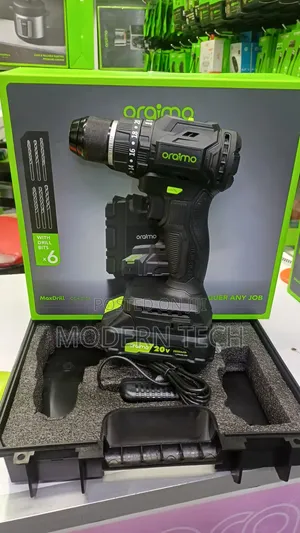 Oraimo MaxDrill 20V Cordless Versatile Power Drill Driver (OSH-010A)