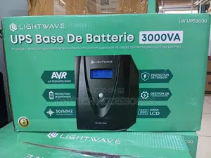 The Lightwave Lw Ups3000 3000va (3kva / 1800w) Offline Ups.