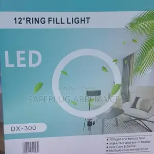 12-Inch Ring Fill Light + Stand