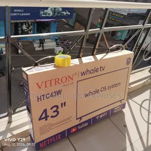 Pay on Delivery Vitron 43inches Smart TV. Original