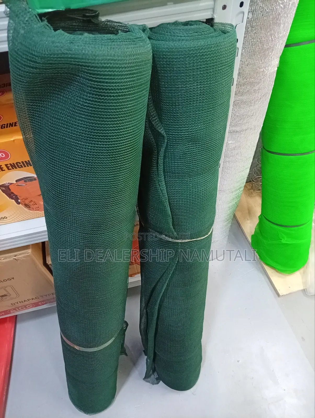 Durable Green Building Netting – Construction Site Protection