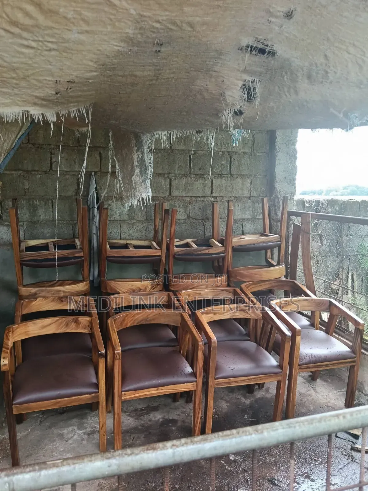Carmel Back Oak Parlemo Chairs for Restaurants
