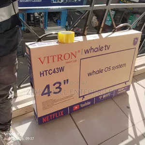 HTC43W Vitron 43inches Smart TV. Frameless