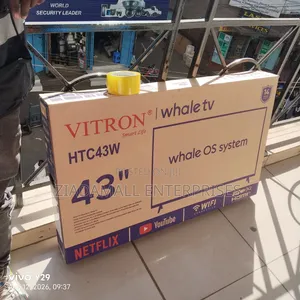 HTC43W Vitron 43inches Smart TV. Frameless