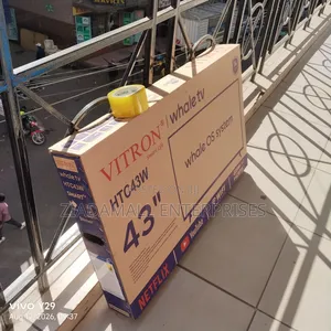 Restocked 43inches Smart Android Vitron TV. Plus Free Guards
