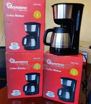 Ramtons RM/193 - Coffee Maker Anti Drip - 1.5L - Black (1YR WRTY)