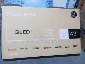 Solarmax 43 Inch Smart Android Frameless TV