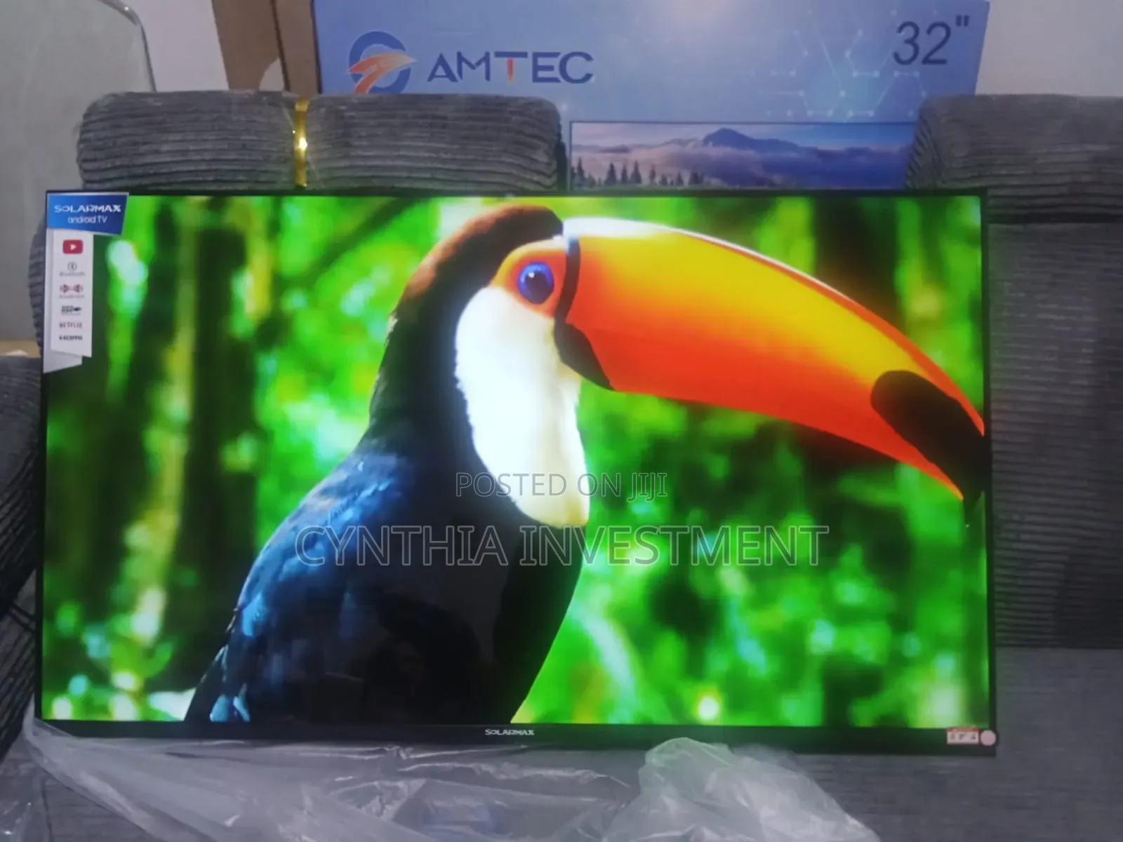 Solarmax 43 Inch Smart Android Frameless TV