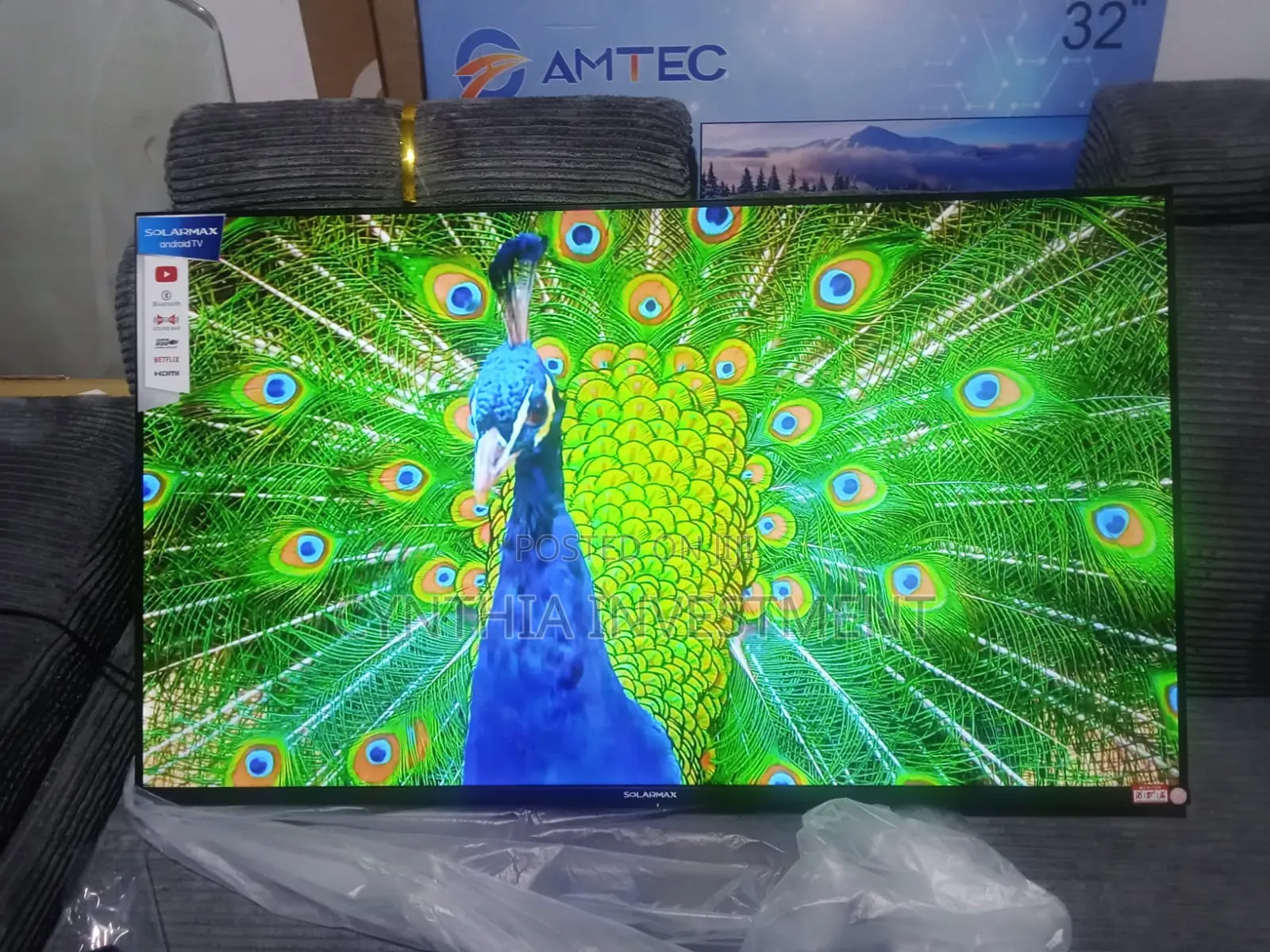Solarmax 43 Inch Smart Android Frameless TV