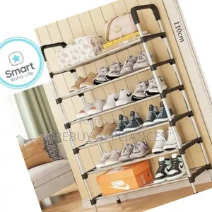 7-Layer Shoe Storage Rack – Affordable Home Organizer 